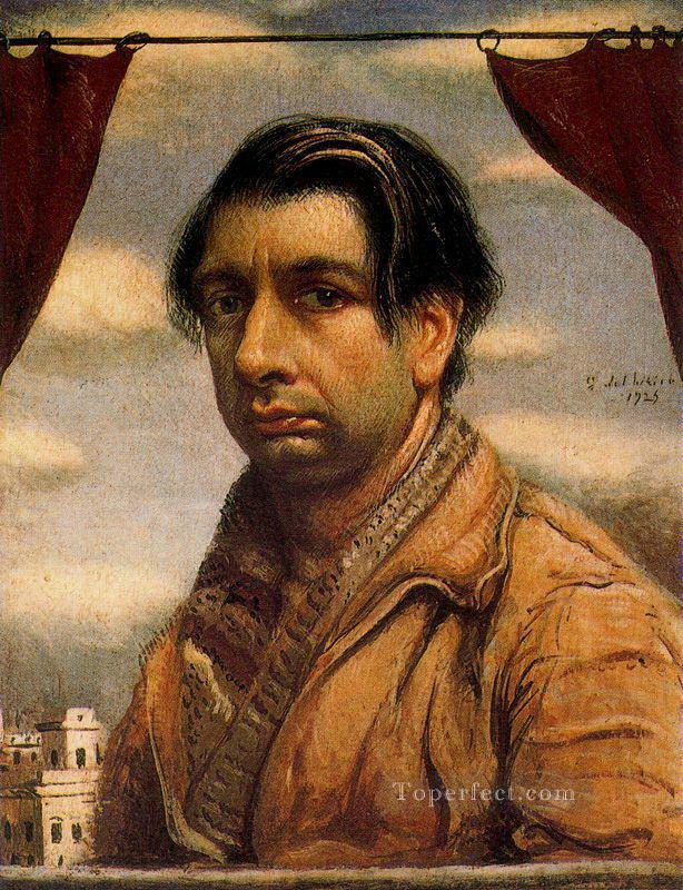 self portrait 1925 Giorgio de Chirico Metaphysical surrealism Oil Paintings